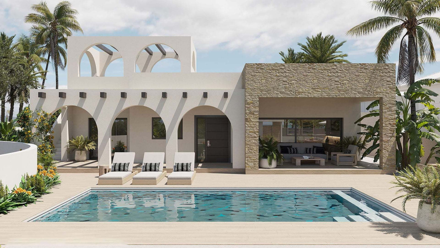 Villa with plenty of space in and around the house and a beautiful roof terrace (Ref3207VBG)