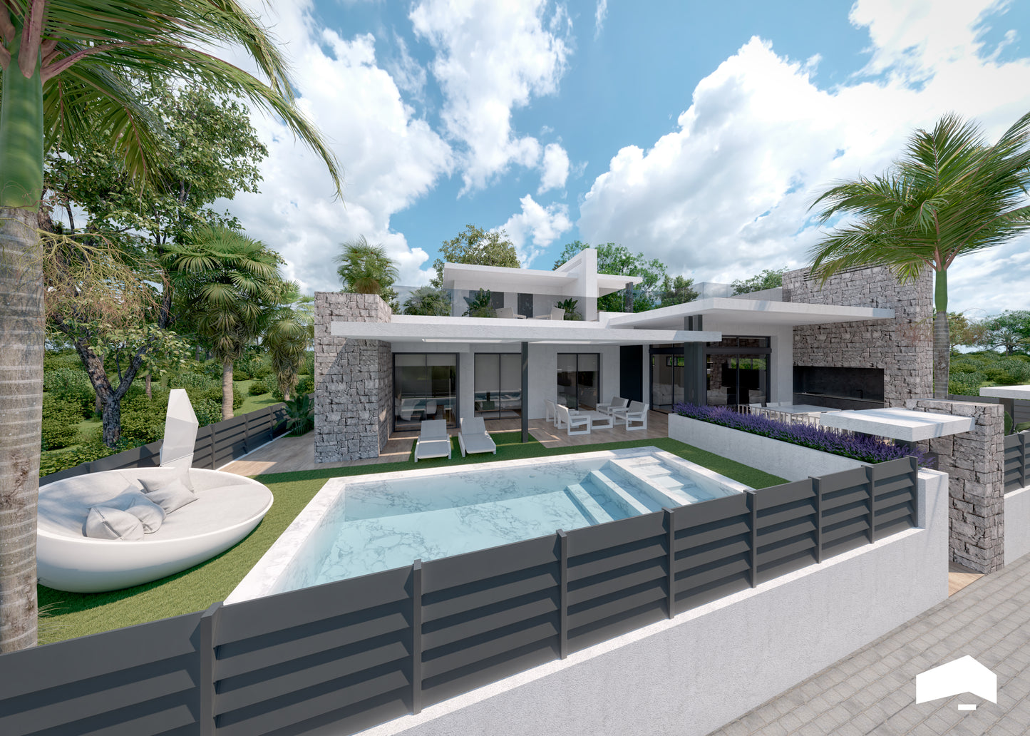 Fantastic villa, spacious and luxurious. Large basement (Ref6453VR)