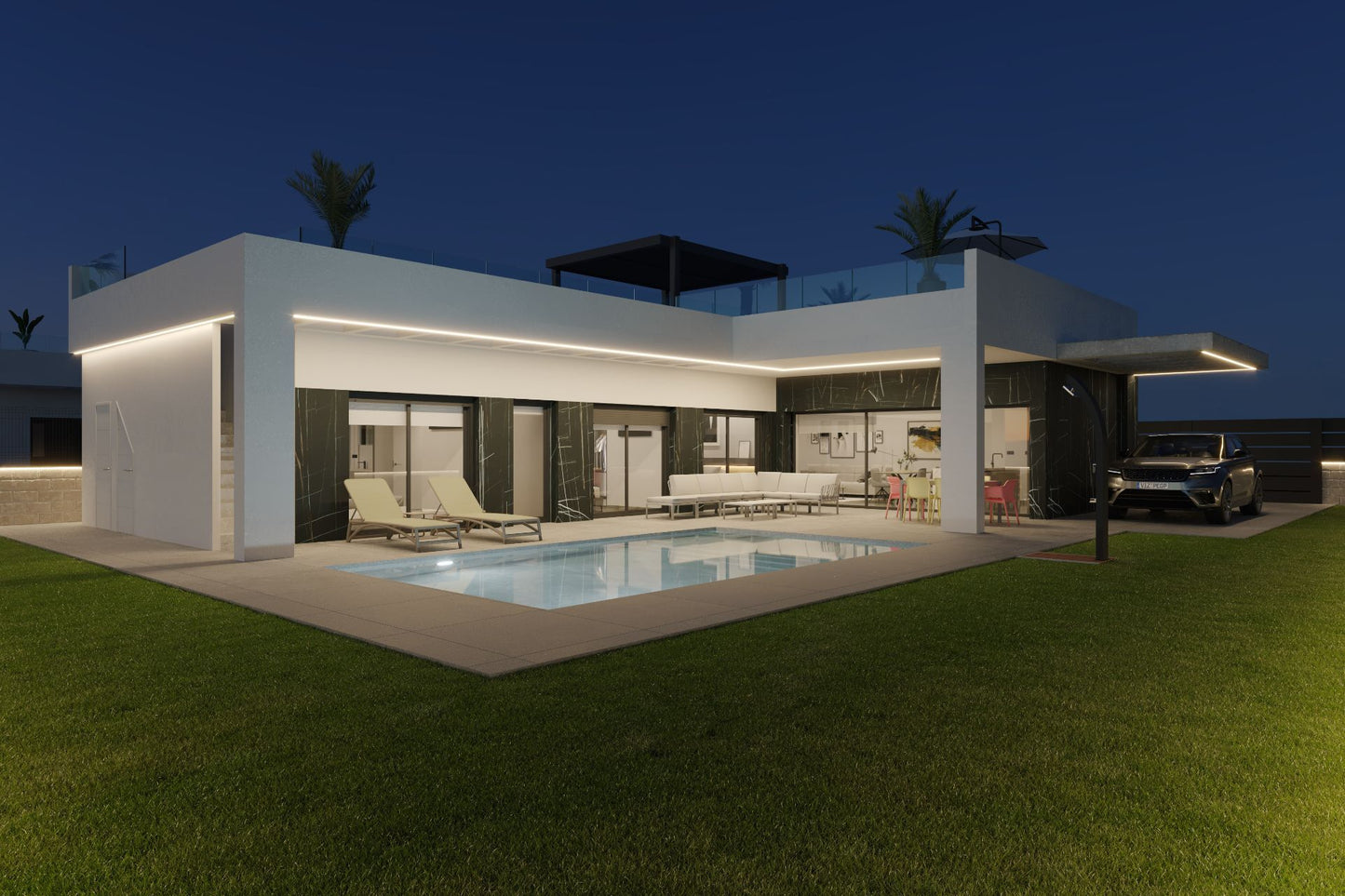 Luxe villa's in mooi resort, nabij golfbaan (Ref4076VBG)