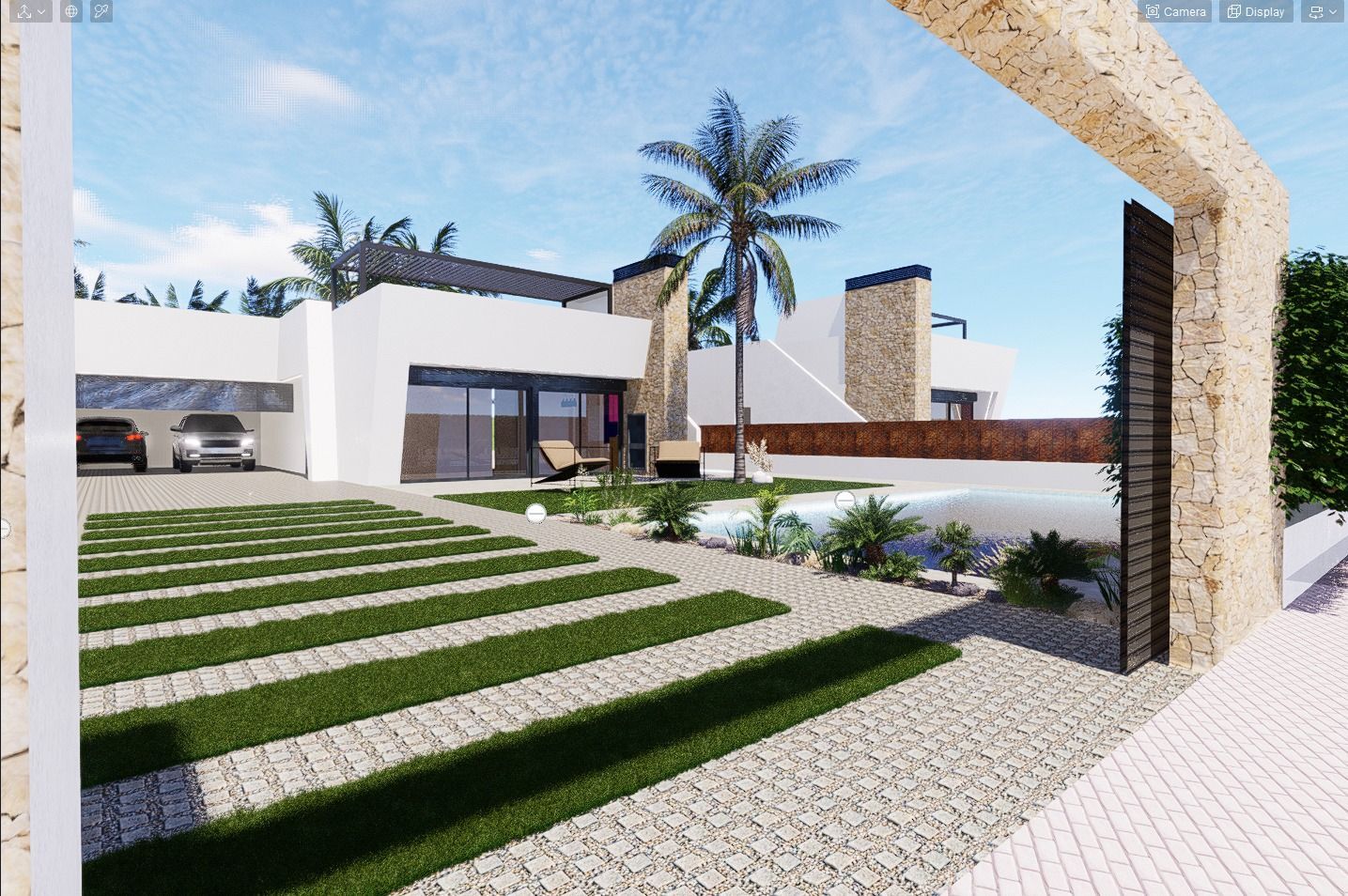 Riante villa, in luxe wijk in centrum, 4 km van zee (Ref6112VK)
