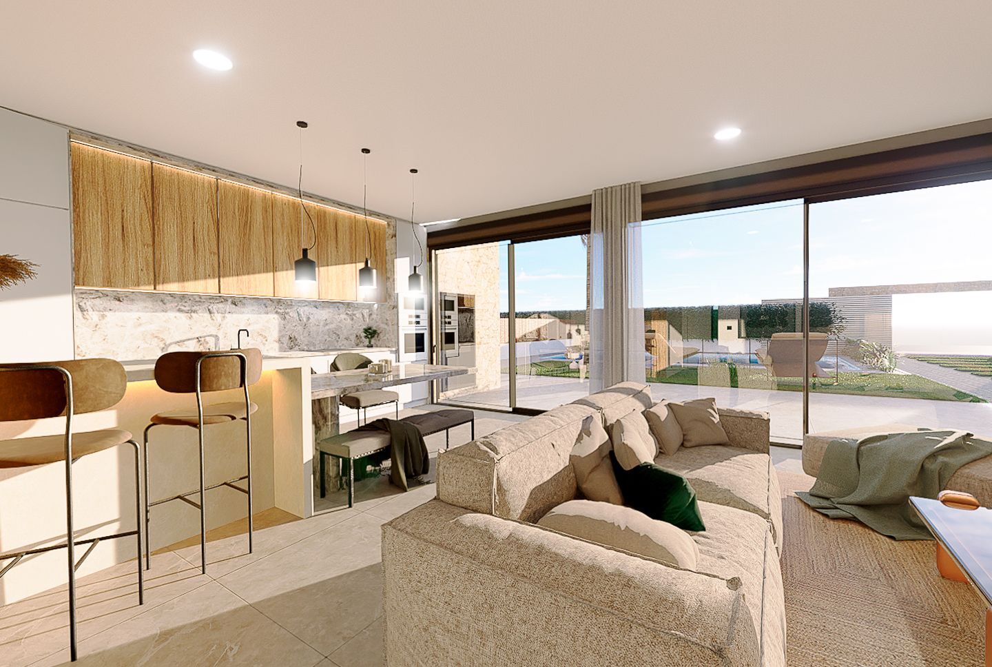 Riante villa, in luxe wijk in centrum, 4 km van zee (Ref6112VK)
