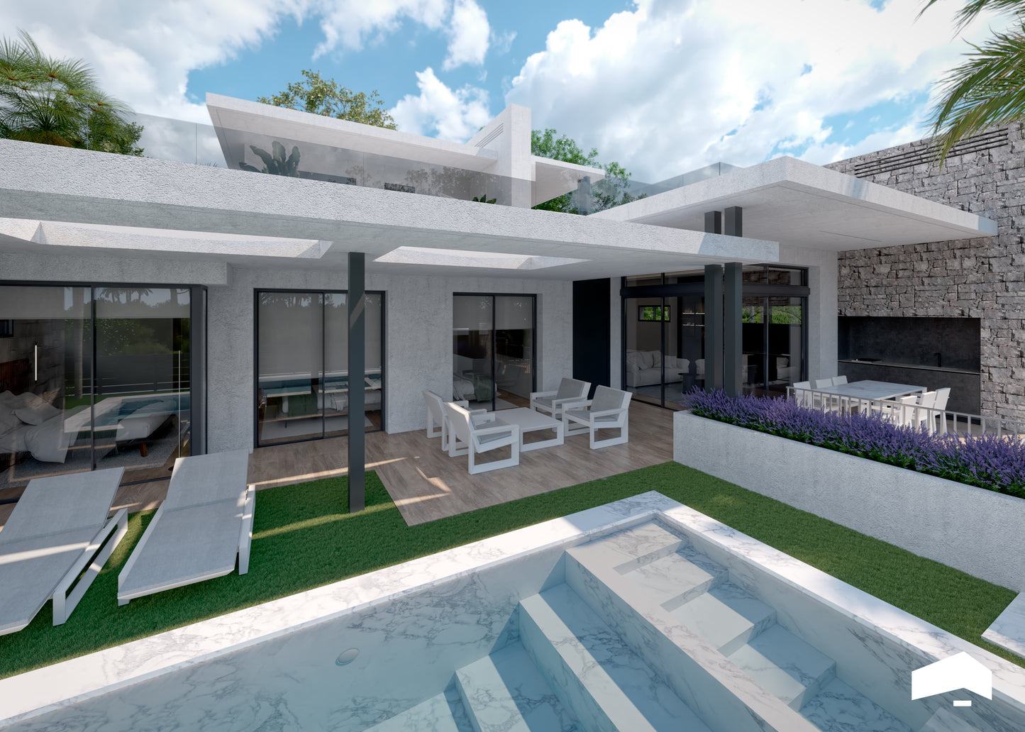 Fantastic villa, spacious and luxurious. Large basement (Ref6453VR)