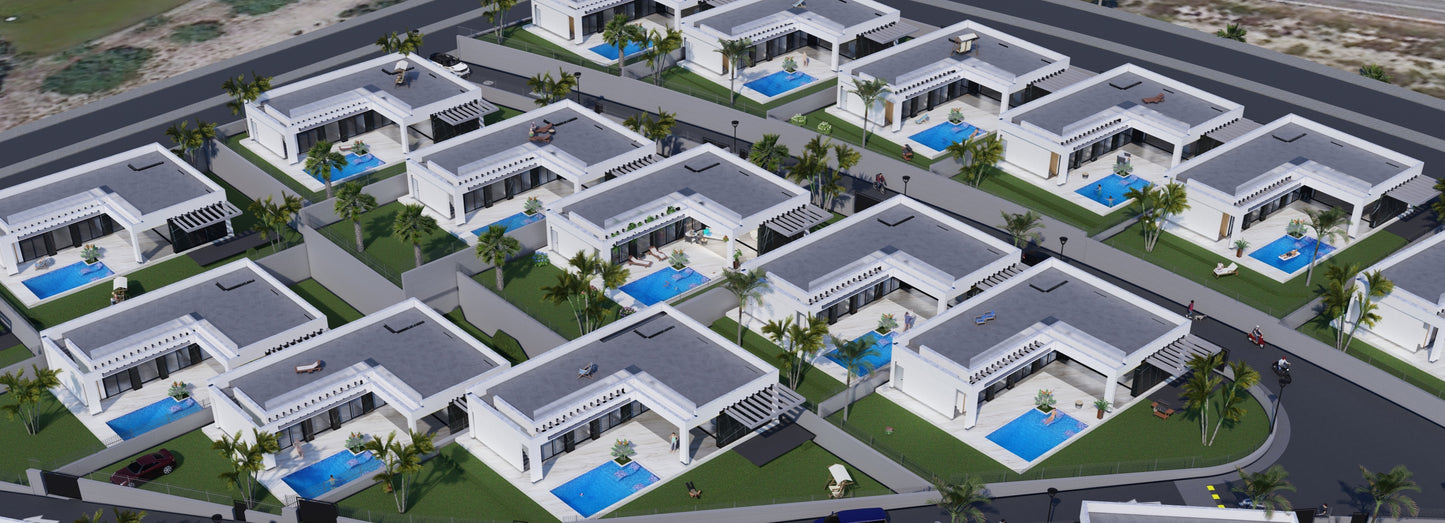 Luxe villa's in mooi resort, nabij golfbaan (Ref4076VBG)