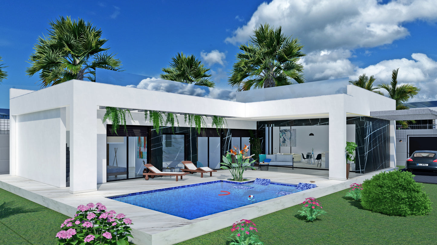 Luxe villa's in mooi resort, nabij golfbaan (Ref4076VBG)